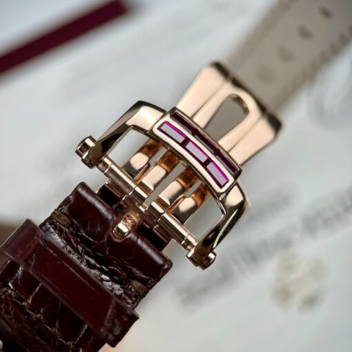 Patek Philippe Nautilus 5712 18k rose gold 1:1 best Edition PPF Factory custom Ruby Stone - Image 25