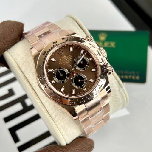 Rolex Cosmograph Daytona 116505 Chocolate dial 1:1 best edition BTF 18k Rose gold - Image 5