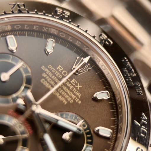 Rolex Cosmograph Daytona 116505 Chocolate dial 1:1 best edition BTF 18k Rose gold - Image 10