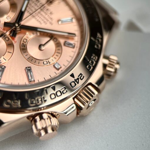 Replica Rolex Cosmograph Daytona 40mm Everose gold 116505 1:1 best edition BTF - Image 7