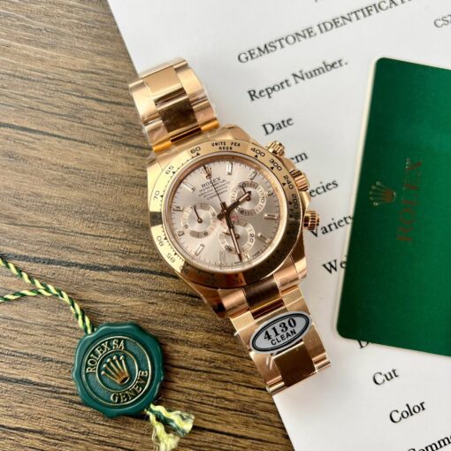 Rolex Cosmograph Daytona 40mm Everose gold 116505 1:1 Best Edition Clean Factory Newest Version - 이미지 3