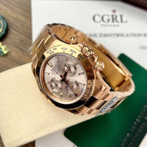 Rolex Cosmograph Daytona 40mm Everose gold 116505 1:1 Best Edition Clean Factory Newest Version - 이미지 8