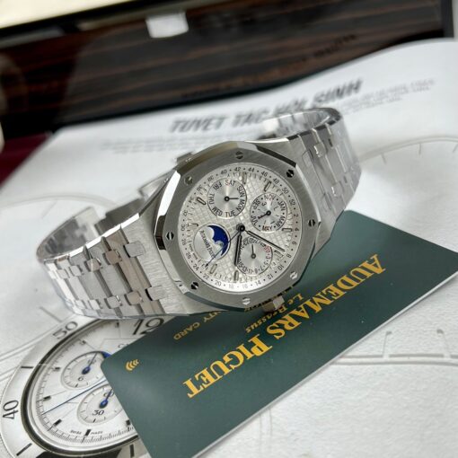 Audemars Piguet Royal Oak 26574ST.OO.1220ST.001 1:1 Best Edition APS Factory White Dial - Image 3