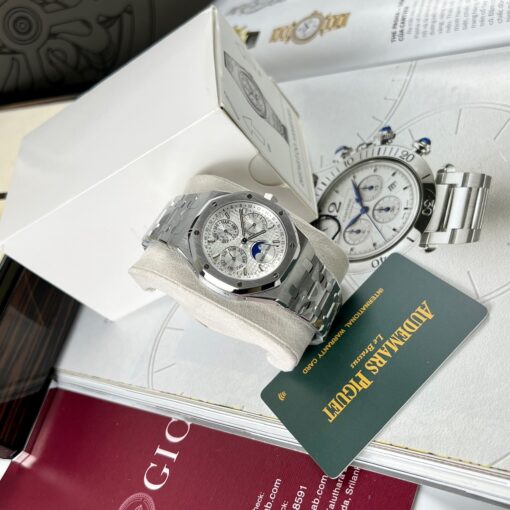 Audemars Piguet Royal Oak 26574ST.OO.1220ST.001 1:1 Best Edition APS Factory White Dial - Image 4