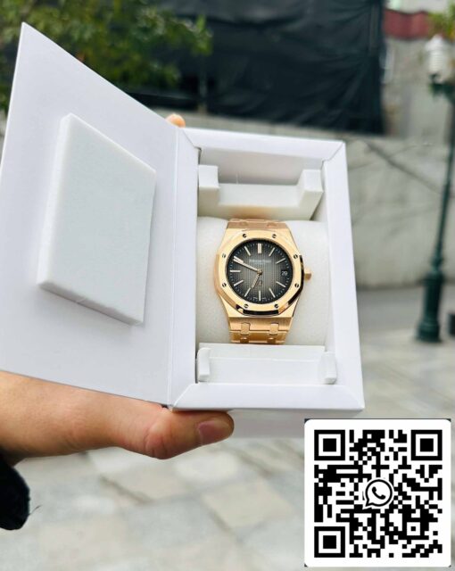 Audemars Piguet Royal Oak 16202OR.OO.1240OR.01 1:1 Best Edition ZF Factory Gray Dial - Image 9