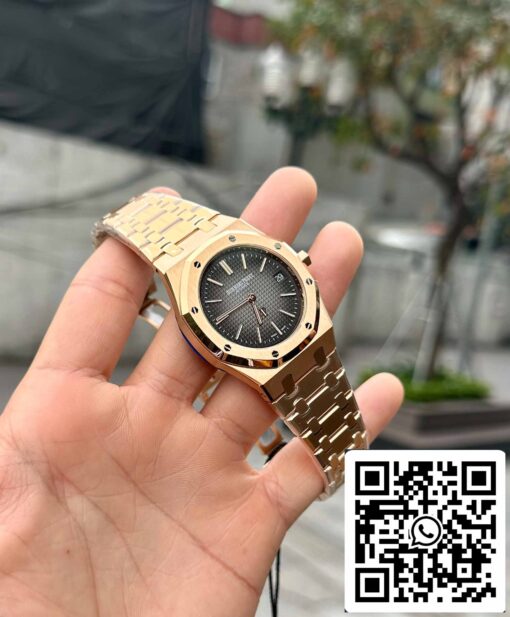 Audemars Piguet Royal Oak 16202OR.OO.1240OR.01 1:1 Best Edition ZF Factory Gray Dial - Image 4