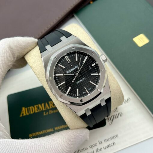 Audemars Piguet Royal Oak 15400 1:1 Best Edition APS Factory Black Dial - Image 2