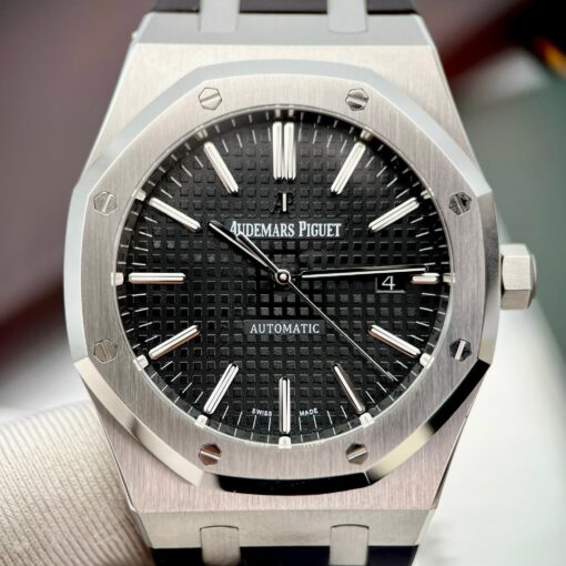 Audemars Piguet Royal Oak 15400 1:1 Best Edition APS Factory Black Dial - Image 6