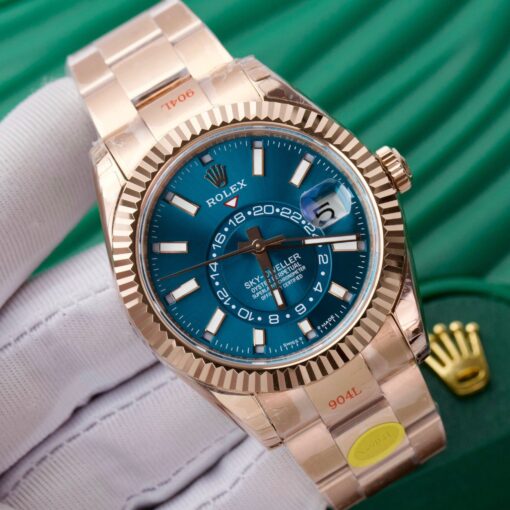 Rolex Sky Dweller M336935-0001 Everose gold V2 Best 1:1 Edition Noob Factory - Image 2