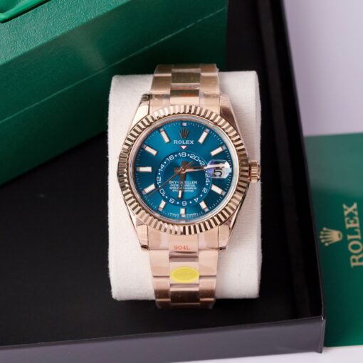 Rolex Sky Dweller M336935-0001 Everose gold V2 Best 1:1 Edition Noob Factory - Image 5