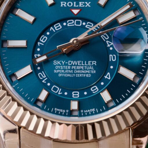 Rolex Sky Dweller M336935-0001 Everose gold V2 Best 1:1 Edition Noob Factory - Image 7