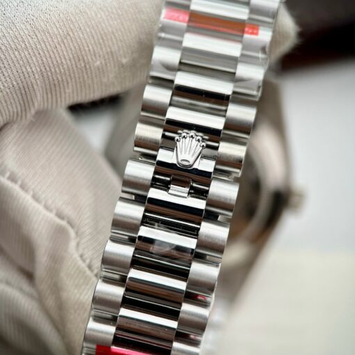 Rolex Day Date 40 228349RBR Bezel Diamonds Dial 1:1 Best Edition GM Factory V2 Counterweight version - 이미지 10