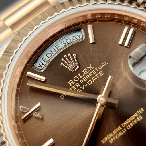 Rolex Day Date President Automatic 228235 18k rose gold filled 175 gram GM V3 Counterweight Version - 이미지 7