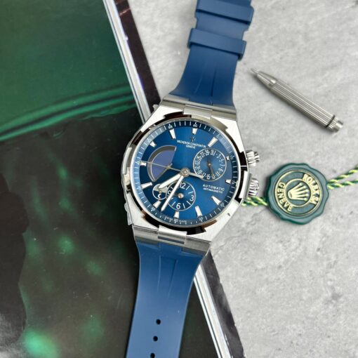 Vacheron Constantin Overseas 47450/000W-9511 TWA Factory 1:1 Best Edition Blue Dial Rubber Strap - 이미지 3