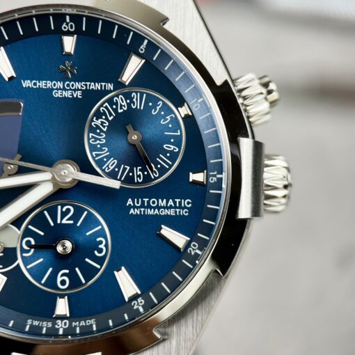 Vacheron Constantin Overseas 47450/000W-9511 TWA Factory 1:1 Best Edition Blue Dial Rubber Strap - 이미지 6