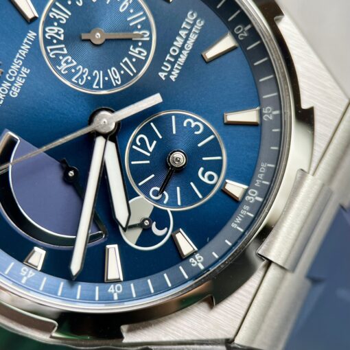 Vacheron Constantin Overseas 47450/000W-9511 TWA Factory 1:1 Best Edition Blue Dial Rubber Strap - 이미지 7