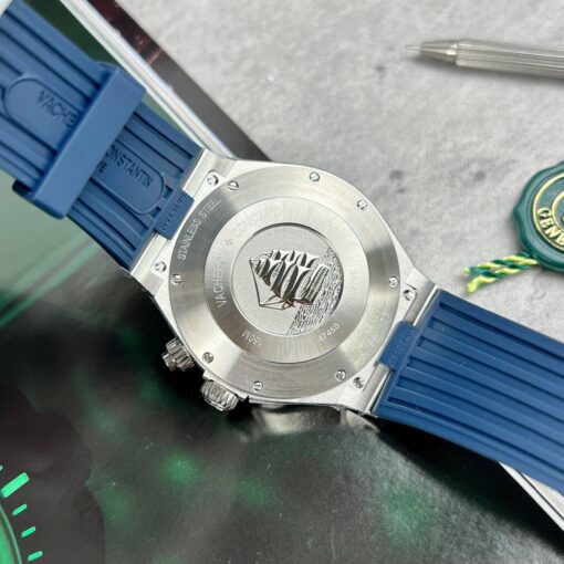 Vacheron Constantin Overseas 47450/000W-9511 TWA Factory 1:1 Best Edition Blue Dial Rubber Strap - 이미지 9