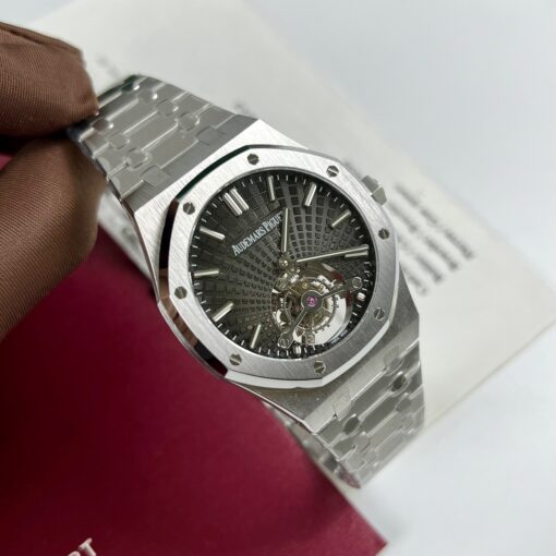 Audemars Piguet Royal Oak Tourbillon 26510PT.OO.1220PT.01 1:1 Best Edition R8 Factory Grey Dial - Imagen 9