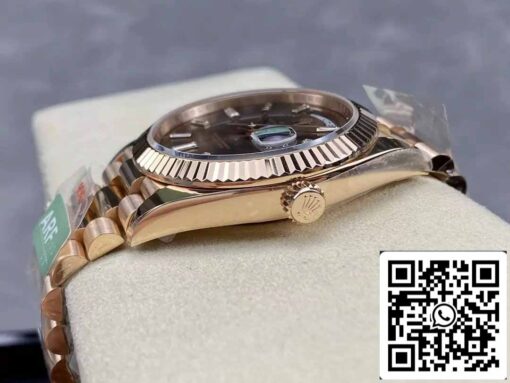 Rolex Day Date 40 M228235-0003 Chocolate Dial 1:1 Best Edition AR Factory 3255 Movement - Image 6