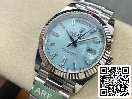 Rolex Day Date 40 M228236-0006 Tiffany Dial 1:1 Best Edition AR Factory 3255 Movement - 이미지 7