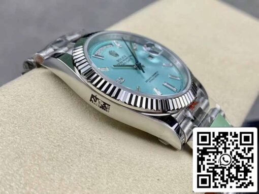 Rolex Day Date 40 M228236-0006 Tiffany Dial 1:1 Best Edition AR Factory 3255 Movement - 이미지 5