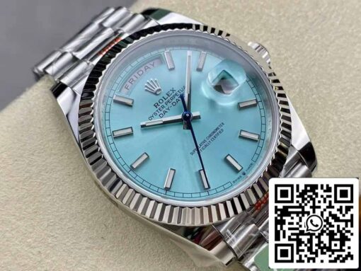 Rolex Day Date 40 M228236-0018 Tiffany Dial 1:1 Best Edition AR Factory 3255 Movement - 이미지 9