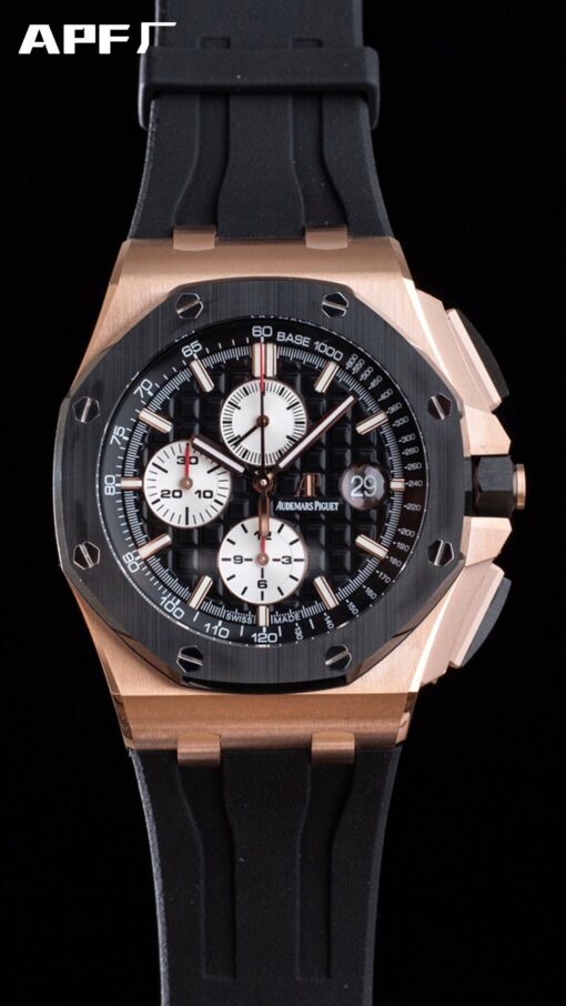 Audemars Piguet Royal Oak Offshore 26401RO.OO.A002CA.01 1:1 Best Edition APF Factory Black Dial - Image 2