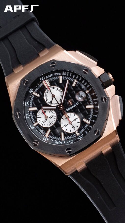 Audemars Piguet Royal Oak Offshore 26401RO.OO.A002CA.01 1:1 Best Edition APF Factory Black Dial - Image 4