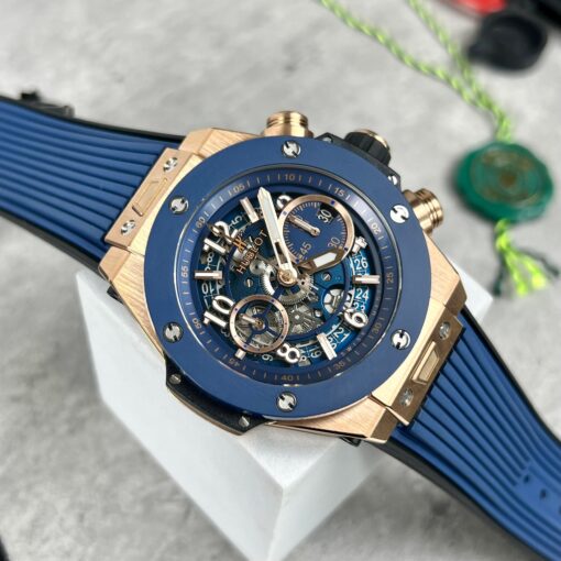 Hublot Big Bang Unico 421.OL.5180.RX 44mm 1:1 Best Edition BBF Factory Blue Strap - Image 3