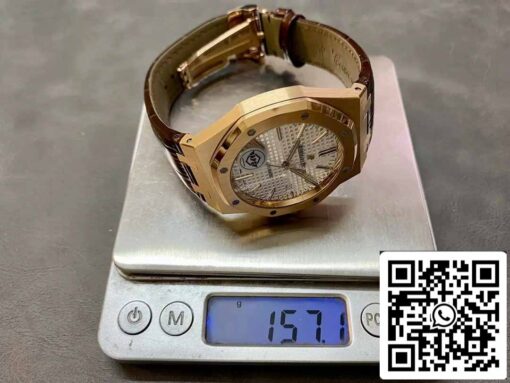 Audemars Piguet Royal Oak 15400OR.OO.D088CR.01 APS Factory V3 1:1 Best Edition White Dial - Imagen 2