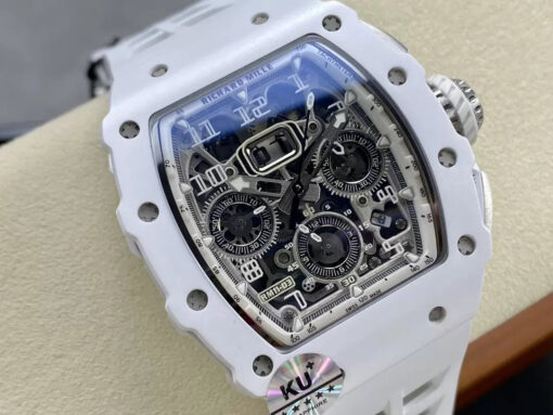 Richard Mille RM11-03 Best Edition KU+ Factory [KV - V5] Version White Carbon - Image 2