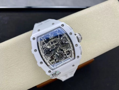 Richard Mille RM11-03 Best Edition KU+ Factory [KV - V5] Version White Carbon - Image 4