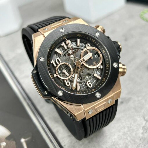 Hublot Big Bang Unico 441.OM.1181.RX 42mm 1:1 Best Edition BBF Factory Rubber Strap - Image 4