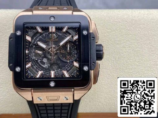 Hublot SQUARE BANG UNICO 821.OM.0180.RX 1:1 Best Edition BBF Factory - Image 9