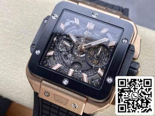 Hublot SQUARE BANG UNICO 821.OM.0180.RX 1:1 Best Edition BBF Factory - Image 10