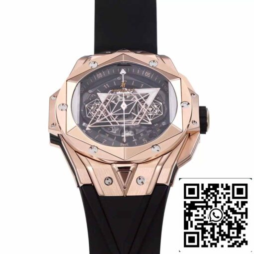 Hublot Big Bang Sang Bleu 418.OX.1108.RX.MXM19 1:1 Best Edition BBF Factory Black Strap - Image 8