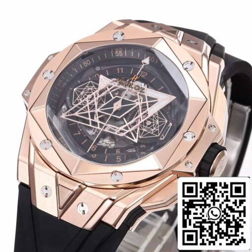 Hublot Big Bang Sang Bleu 418.OX.1108.RX.MXM19 1:1 Best Edition BBF Factory Black Strap - Image 7