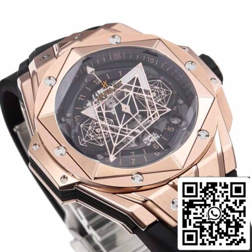 Hublot Big Bang Sang Bleu 418.OX.1108.RX.MXM19 1:1 Best Edition BBF Factory Black Strap - Image 6