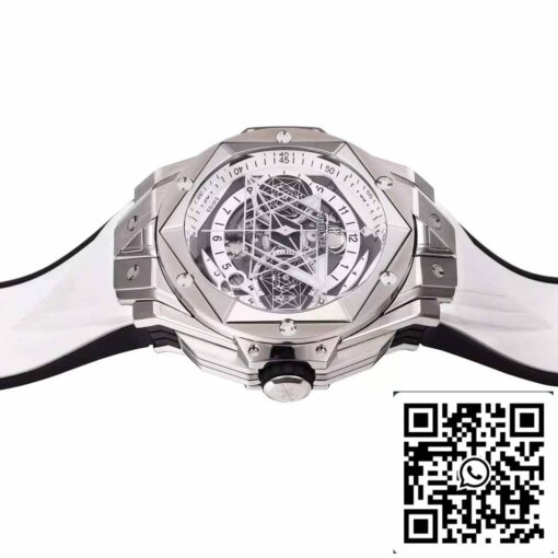 Hublot Big Bang Sang Bleu 418.NX.2001.RX.MXM20 1:1 Best Edition BBF Factory White Strap - Image 4