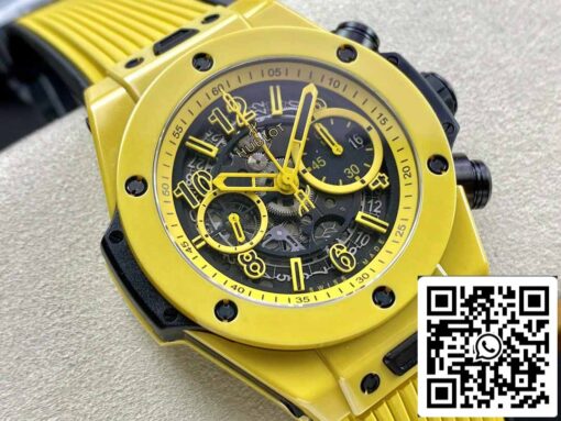 Hublot Big Bang Unico 441.CY.471Y.RX 1:1 Best Edition BBF Factory Yellow Ceramic - Image 2