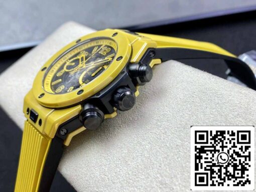 Hublot Big Bang Unico 441.CY.471Y.RX 1:1 Best Edition BBF Factory Yellow Ceramic - Image 6