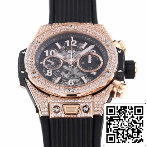 Hublot Big Bang Unico King Gold 421.OX.1180.RX.1104 1:1 Best Edition BBF Factory - Image 8