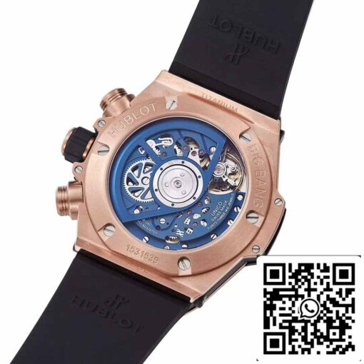 Hublot Big Bang Unico King Gold Blue Ceramic 421.OL.5180.RX 1:1 Best Edition BBF Factory - Image 2