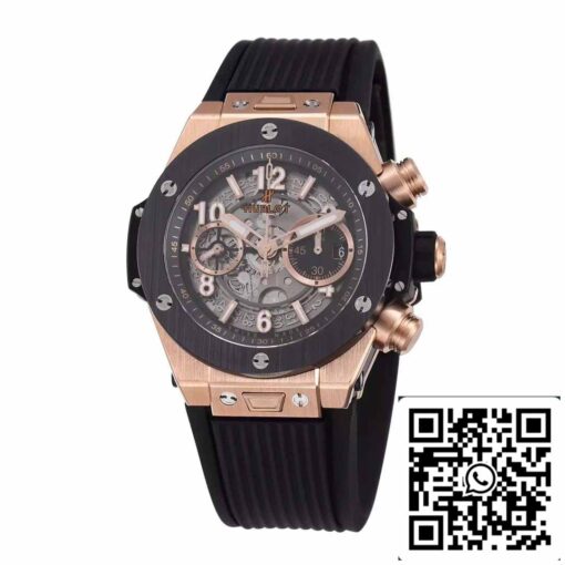 Hublot Big Bang Unico King Gold Black Ceramic 421.OM.1180.RX 1:1 Best Edition BBF Factory - Image 9