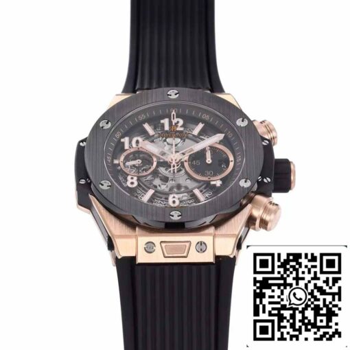 Hublot Big Bang Unico King Gold Black Ceramic 421.OM.1180.RX 1:1 Best Edition BBF Factory - Image 7