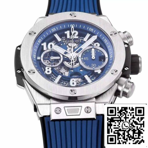 Hublot Big Bang Unico Titanium 421.NX.5170.RX 1:1 Best Edition BBF Factory Blue Dial - Image 6