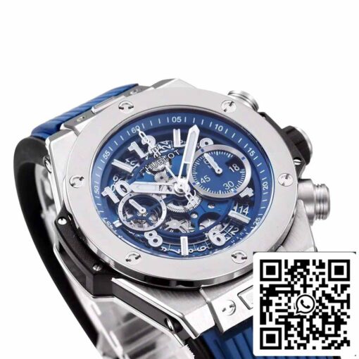 Hublot Big Bang Unico Titanium 421.NX.5170.RX 1:1 Best Edition BBF Factory Blue Dial - Image 8