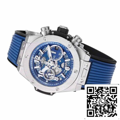 Hublot Big Bang Unico Titanium 421.NX.5170.RX 1:1 Best Edition BBF Factory Blue Dial - Image 4