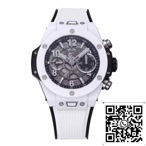 Hublot Big Bang Unico Ceramic 441.HX.1171.RX 1:1 Best Edition BBF Factory White Ceramic