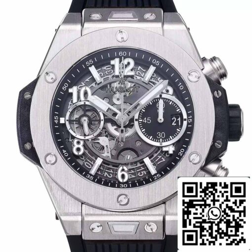 Hublot Big Bang Unico Titanium 441.NX.1171.RX 1:1 Best Edition BBF Factory Black Strap - Image 8